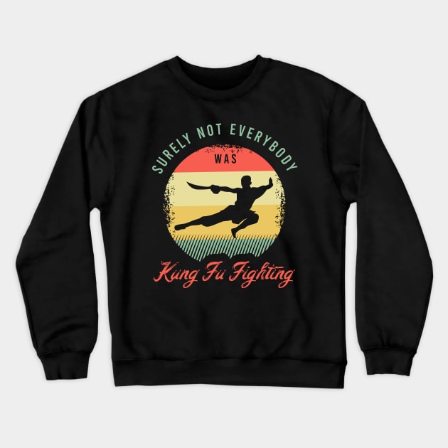 Fighter Design for a Martial Arts Lover Crewneck Sweatshirt by AlleyField